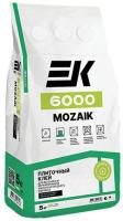 Плиточный клей для мозаики и керамогранита малого и среднего формата ЕК 6000 MOZAIK 5 кг