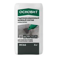 Сухая смесь для гидроизоляции швов Основит Акваскрин HC66 4 кг