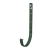 Металл ТН ПВХ Кронштейн желоба металлический, зеленый, шт.