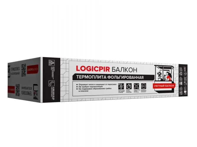 LOGICPIR Балкон Ф/Ф Г1 L-1190х590х50