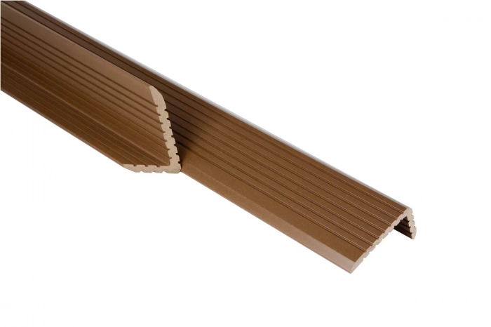 Уголок торцевой ДПК T-Decks PREMIUM 3D 35x70 (орех)