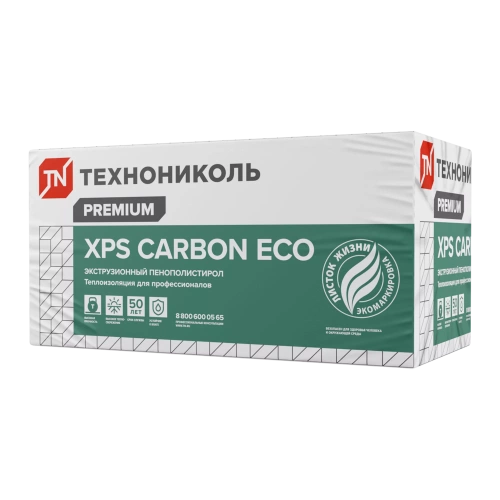 XPS ТехноНИКОЛЬ CARBON ECO 1180х580х30-L