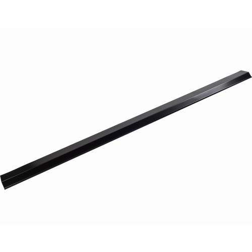Планка карнизная полиэстер RAL 9005 черная, шт.